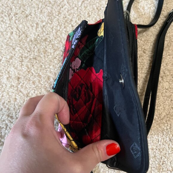 Vera Bradley All in One Wristlet, Havana Rose - Picture 3 of 5